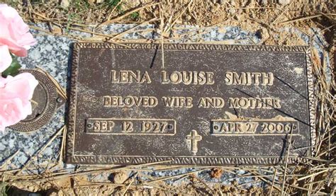 Lena Louise Grandstaff Smith 1927 2006 Find A Grave Memorial