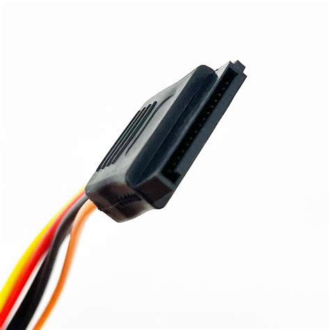 Dosyerlbf 11 8 Inch 15 Pin SATA Power Extension Cable SATA Power Male