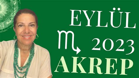 Akrep Yükselen Akrep Eylül 2023 Burç Yorumu Bu Ay Sizi Neler