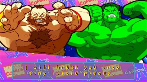 Marvel Vs Capcom Zangief Hulk Capcom