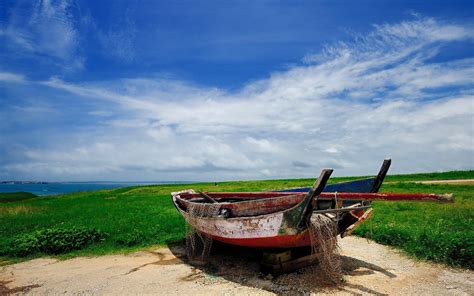 Fishing Boat Wallpaper - WallpaperSafari