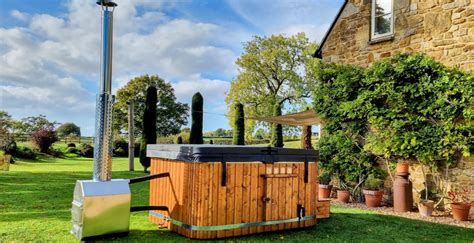 Square Style Wood Fired Hot Tub Seats 8 Wychwood Hot Tubs