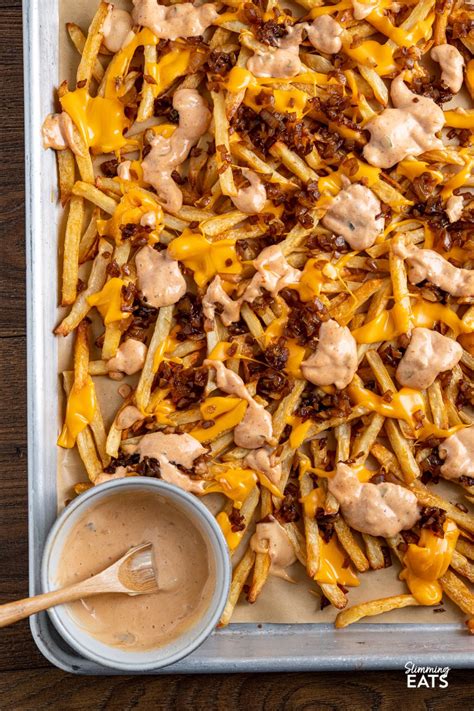 Copycat Oven Baked Animal Style Fries Slimming Eats