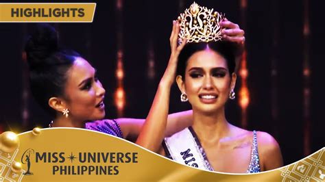 Uniquely Beautiful Queens Crowning Moment | Miss Universe Philippines ...