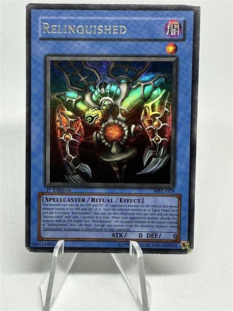 Yu Gi Oh Tcg Relinquished Mrl 029 1st Edition Ultra Rare Mp Ebay