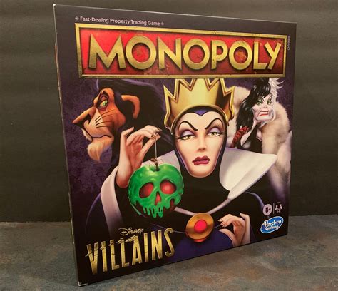 Let's Take A Look At Disney Villains Monopoly, Now Available