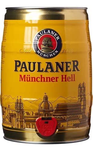 Barril Cerveja Paulaner Munchner Hell 5 Litros Mercadolivre