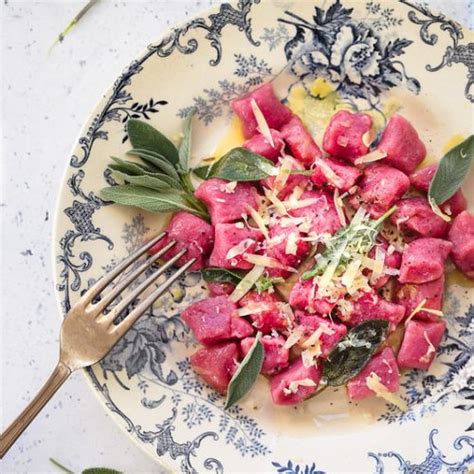 Gnocchi à la betterave Recette italienne facile Un déjeuner de soleil