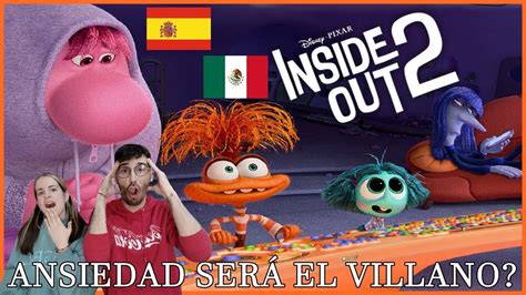 ESPAÑOLES REACCIONAN A DOBLAJE LATINO VS ESPAÑOL DE INSIDE OUT 2 YouTube