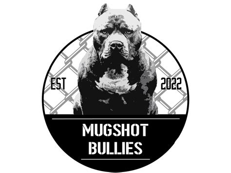 Dominic Lucien Mugshot Bullies Pit Bull Kennel Logo