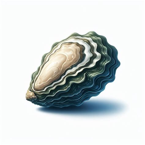 Premium Vector Oyster Vector Cartoon Illustration