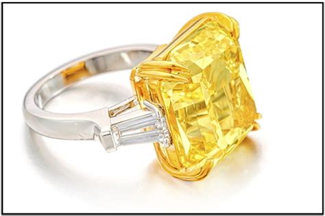 21-ct Yellow Harry Winston Diamond Could Fetch $1.4m