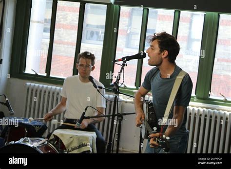 Yoke Lore - Adrian Galvin films a session in Brooklyn Stock Photo - Alamy