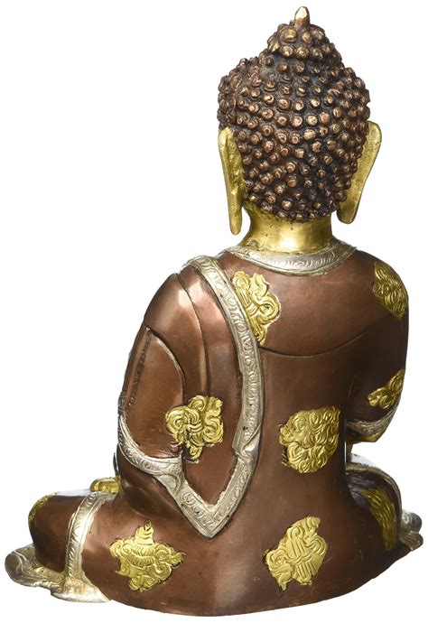 CraftVatika 10 5 Medicine Buddha Statue チベット仏教真鍮Religious Decor