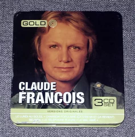 CLAUDE FRANCOIS Coffret Metal 3 Cd Set EUR 6 00 PicClick FR