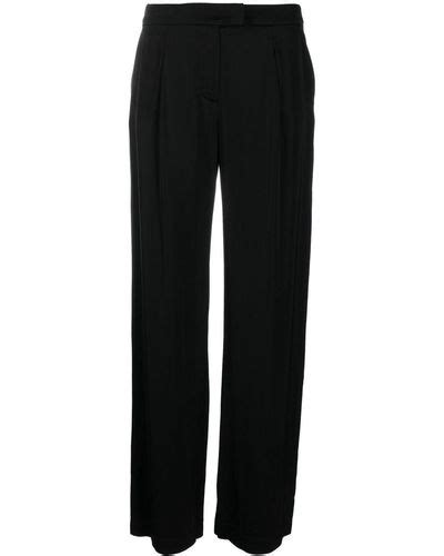 Black Patrizia Pepe Pants Slacks And Chinos For Women Lyst