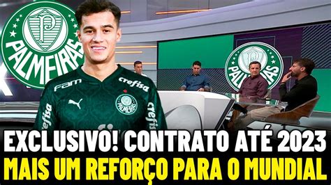 EXPLODIU AGORA SAIU NO GE CONTRATO ATÉ 2023 NOTICIAS DO PALMEIRAS