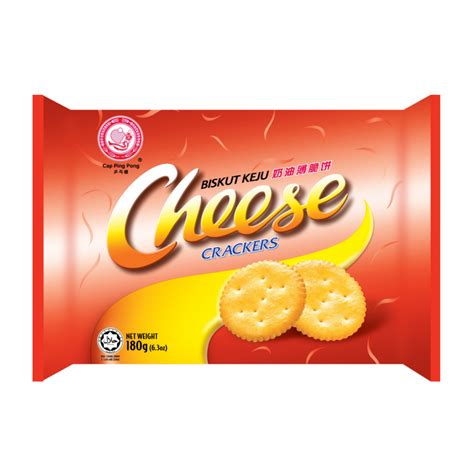 Hup Seng Cheese Crackers 180g Ja Lan Tiong