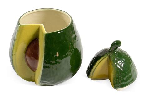 Avocado Jar A Journey In Style One Kings Lane Ceramics Avocado Vintage Ceramic