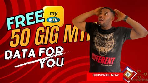 MTN Free 50 Gig Data YouTube