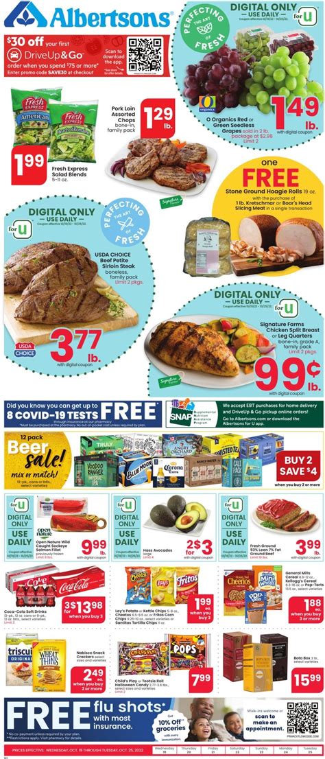 Albertsons Weekly Ad Oct 19 - 25, 2022 - WeeklyAds2