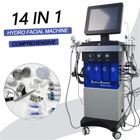 High Frequency 14 In 1 Hydra Dermabrasion Aqua Water Aqua Peel Beauty