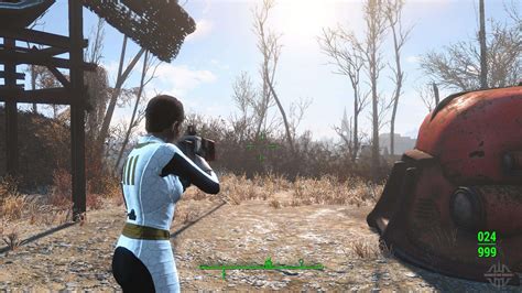 White Vault 111 Jumpsuit For Fallout 4