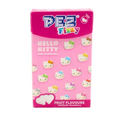 Pez Fizzy Hello Kitty Flip Top Box 30g – Giant Bradley's Online Sweet Shop