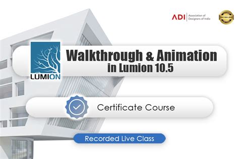 Walkthrough & Animation in Lumion 10.5