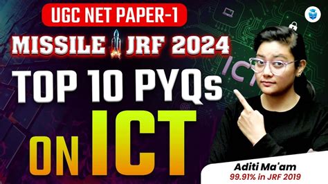 Ugc Net Paper Pyqs Ict Paper Top Pyqs By Aditi Mam Jrfadda