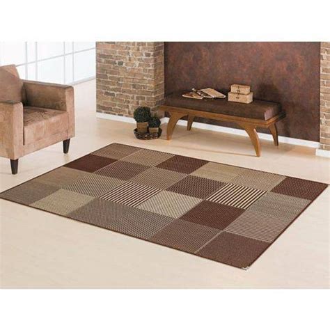 Tapete Para Sala Sisal Marrom M X M Antiderrapante Marrom