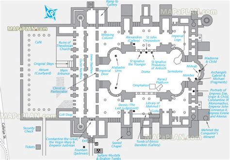 Hagia Sophia Floor Plan Home Alqu