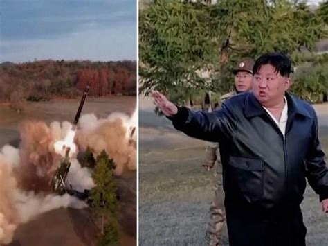 Nord Corea Kim Assiste A Test Motore Per Missile Ipersonico Video