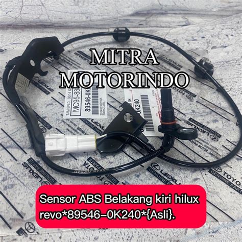 Jual Sensor Abs Belakang Kiri Toyota Hilux Revo 89546 0K240 Shopee