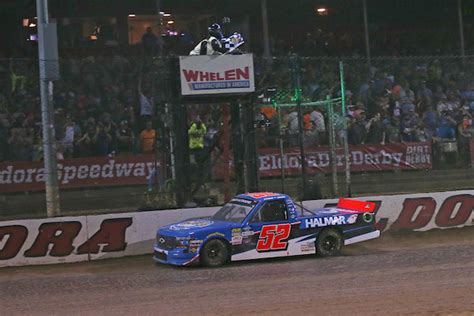 Stewart Friesen Gets St Career Nascar Truck Series Victory In The