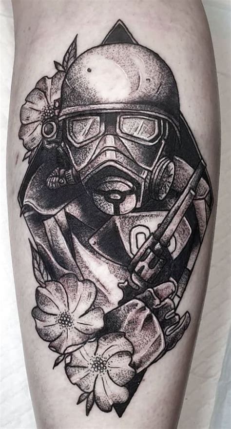 Fallout New Vegas NCR Tattoo | Fallout, Inkt