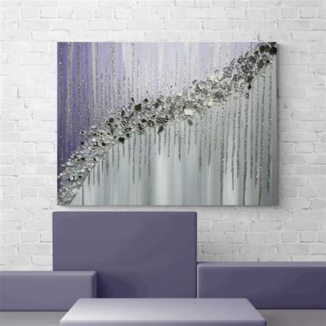 Abstract Glitter Painting - Etsy