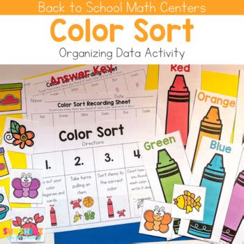 Sorting Objects Activity - Color Sort | TPT