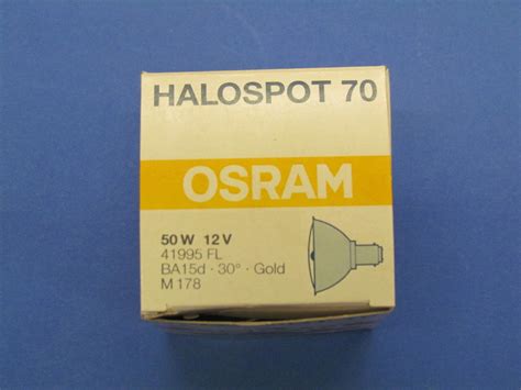 Osram Halospot Lampe Halog Ne V W Or Mr M Ba D Fl