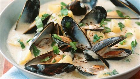 Moules La Cr Me D Couvrez Les Recettes De Cuisine De Femme Actuelle