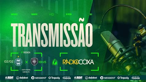 R Dio Coxa Ao Vivo Coritiba X Cianorte Youtube