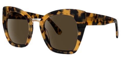 Dandelion Cat Eye Tortoise Sunglasses Vooglam