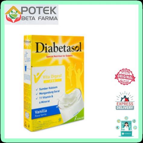 Jual Diabetasol Susu Diabetes Susu Rendah Gula G Shopee Indonesia