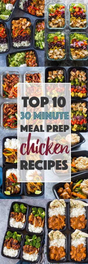 Top 10 Meal Prep Chicken Recipes Gimme Delicious