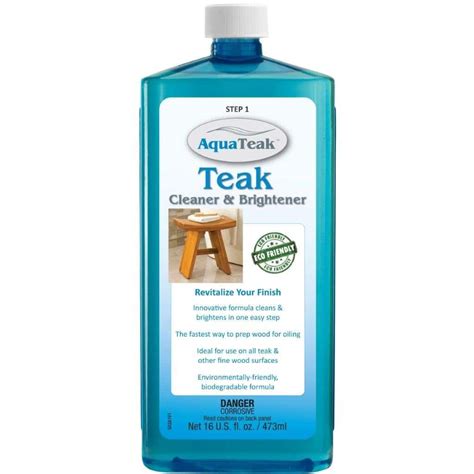 AquaTeak Teak Cleaner and Brightener - Teak Patio Furniture World