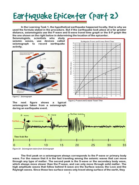 Earthquake's Epicenter 2 | PDF | Seismology | Earthquakes