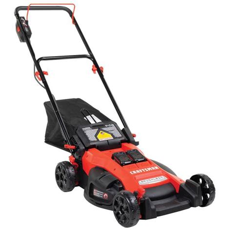 Craftsman V20 2x20v 20 Brushless Cordless Push Mower Cmcmw220p2 Blain S Farm And Fleet