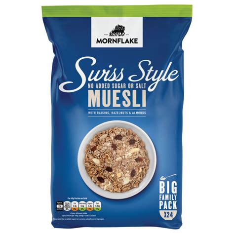 Mornflake Classic Muesli Cereal Swiss Style No Added Sugar 1 1kg Sangla Foods Fmcg