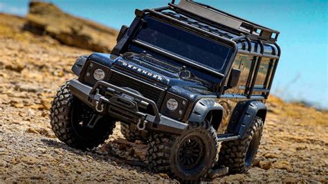 Blackout Crawler With The Traxxas Trx Land Rover Defender Video