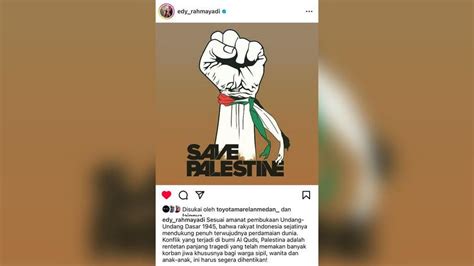 Edy Rahmayadi Ajak Masyarakat Sumut Doakan Konflik Palestina Dan Israel